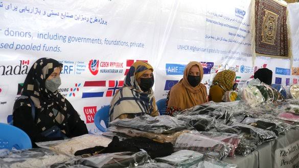 Women in Ghor say loss of aid has crippled small businesses