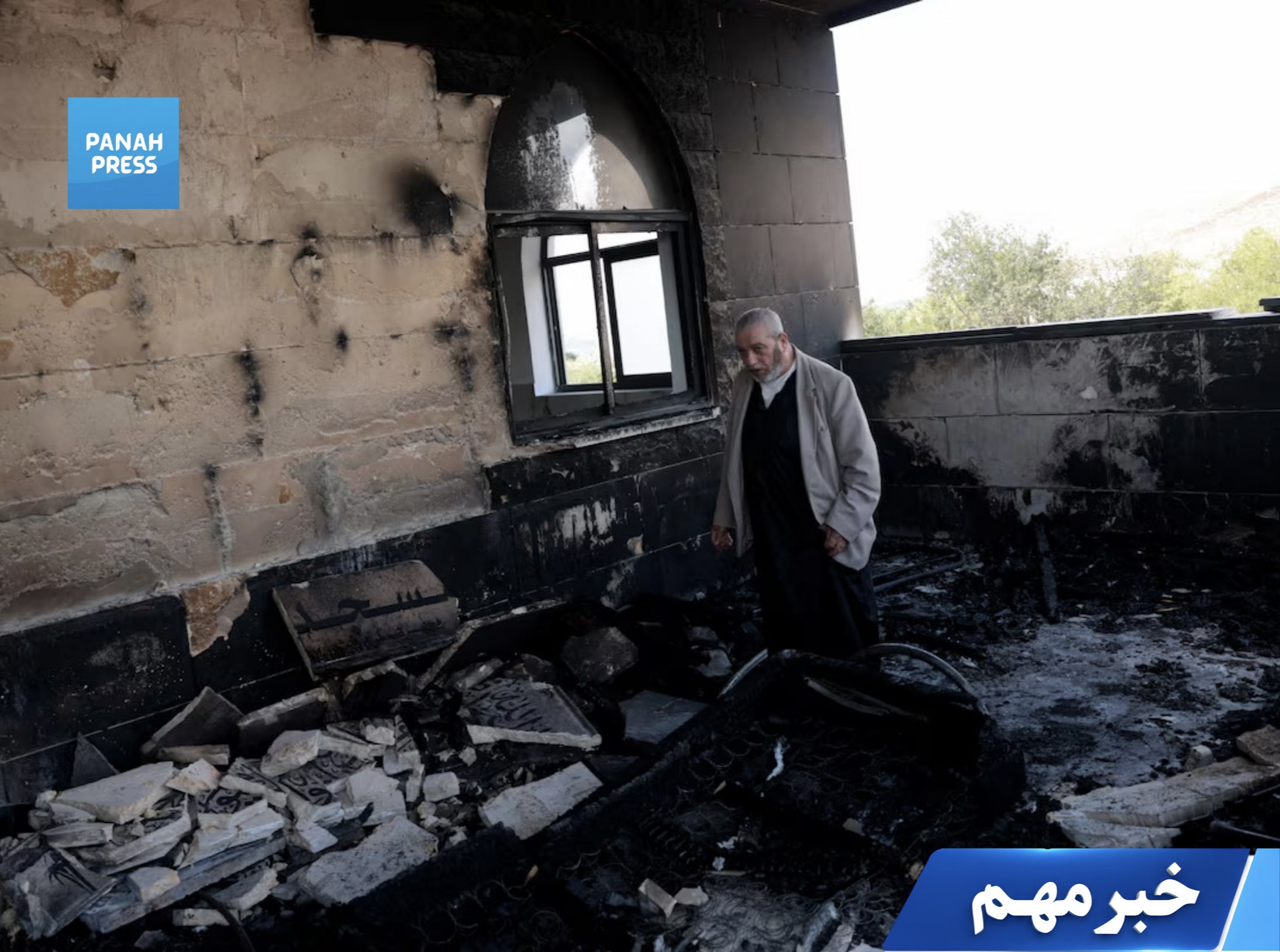 Israeli Settlers Set Fire to Two Mosques in the West Bank